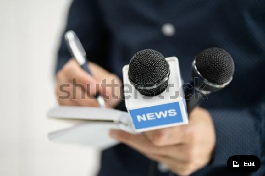 Journalism 2 Screenshot 2023-11-14 at 10-05-59 Journalist Report Interview New Broadcasting Reporter Stock Photo 2106891404 Shutterstock